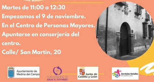 Da comienzo en Medina del Campo la ‘Escuela de abuelos y abuelas’.