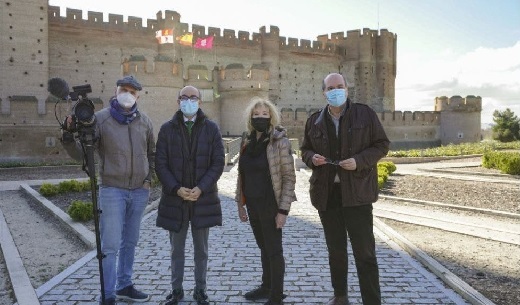 Medina del Campo: El Castillo de la Mota recibe la visita de profesionales de la ETV.