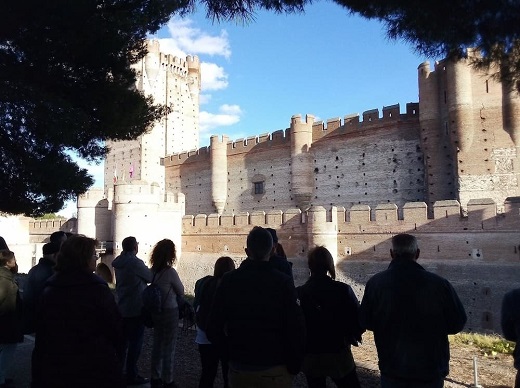 Archivo: Visita en el Castillo de la Mota de Medina del Campo