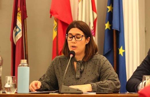 Nadia González concejal de Servicios Sociales del Ayuntamiento de Medina del Campo