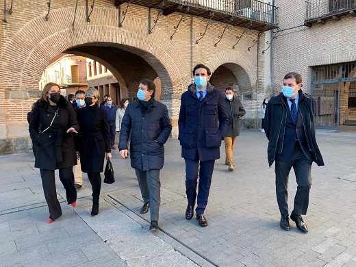 El presidente de la Junta de Castilla y León, Alfonso Fernández Mañueco, ha presentado el Programa Territorial de Fomento para Medina del Campo y su entorno 2021-2024