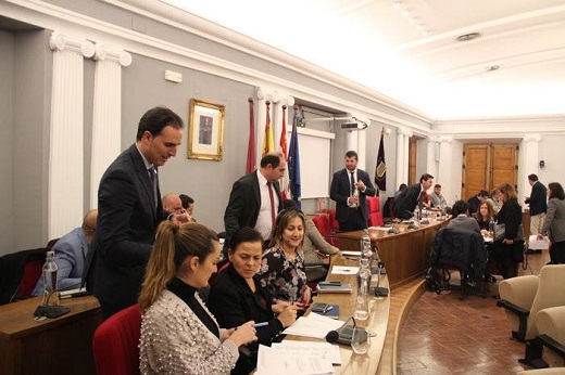 Pleno febrero 2020 en el ayuntamiento de Medina del Campo