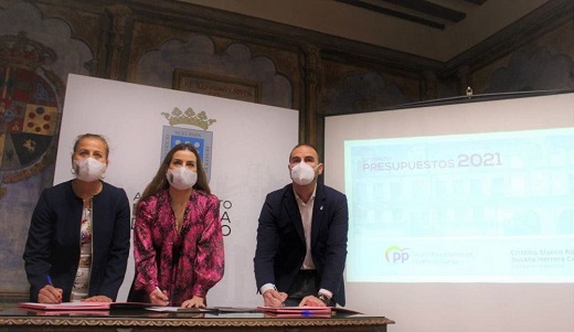 Populares y no adscritas presentan un presupuesto conjunto para Medina del Campo