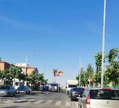 Avenida de Portugal donde se expondrán os coches clásicos 