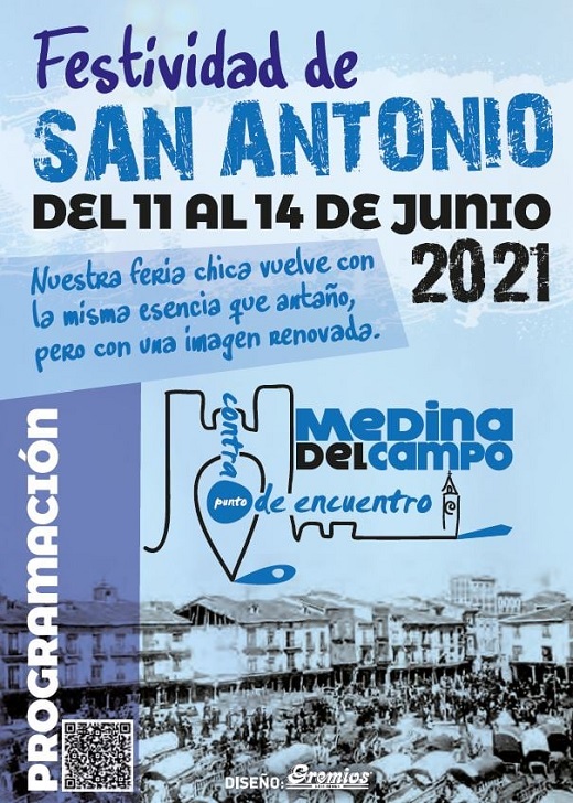Cartel programación Feria de San Antonio 2021