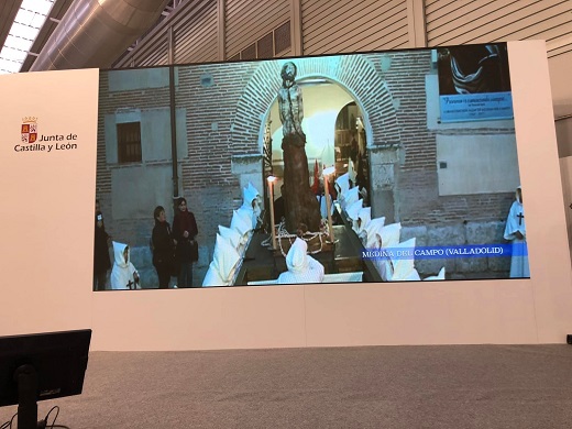 La Semana Santa de Medina del Campo presente en Intur.