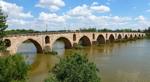 Río Duero a su paso por Zamora