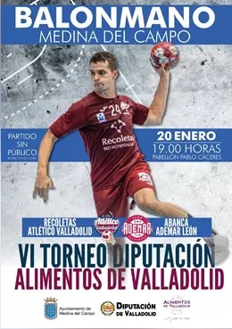  Cartel VI Torneo de Balonmano de la Diputación