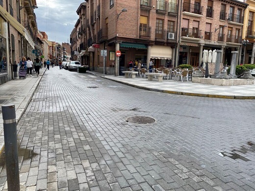Comienzan las obras de urbanización en la Calle Simón Ruiz