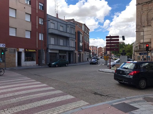 La confluencia de la calle Valladolid y Claudio Moyano es el punto de tráfico más conflictivo / Cadena Ser