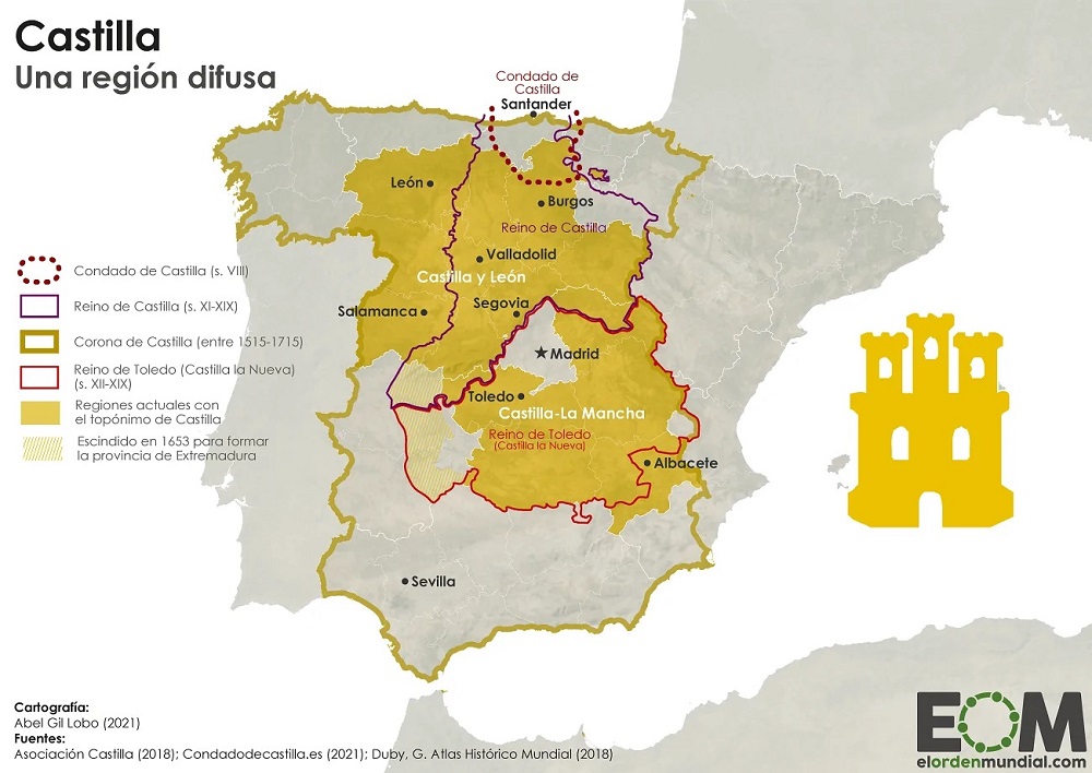 Castilla una región difusa