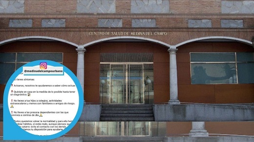 El Centro de Salud de Medina del Campo Urbano hace un llamamiento a la responsabilidad ante la tercera ola de la COVID19 El Centro de Salud de Medina del Campo Urbano hace un llamamiento a la responsabilidad ante la tercera ola de la COVID19