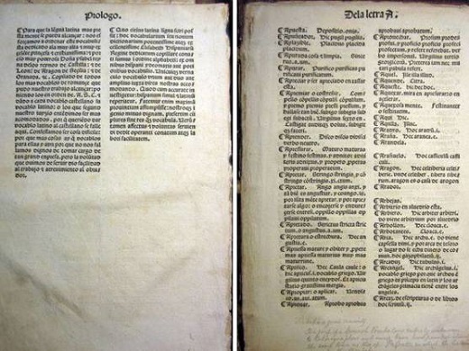 Encuentran el primer diccionario de castellano de la historia