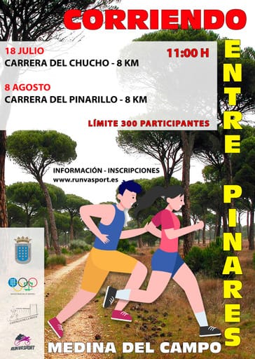 Vuelve la actividad deportiva a nuestra Villa con las carreras “Entre Pinares”.
