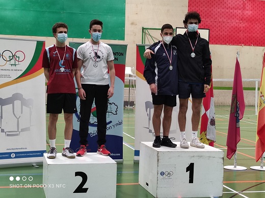 Podium de la categoría sub19