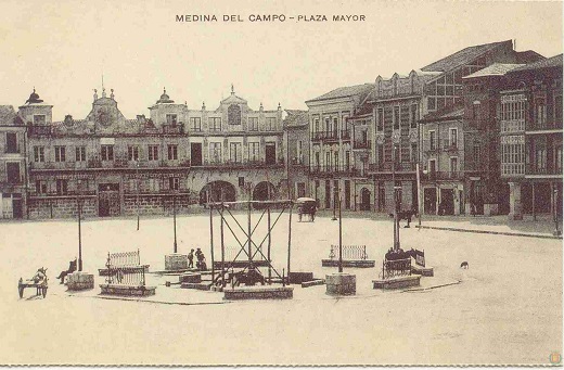 Plaza Mayor de Medina del Campo. / ARCHIVO MUNICIPAL DE VALLADOLID
