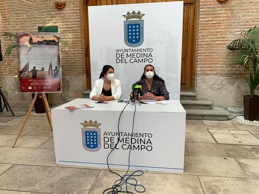 Se ha presentado esta mañana en el Patio Del Pozo del Ayuntamiento, la programación de la X edición de la Semana Renacentista de Medina del Campo