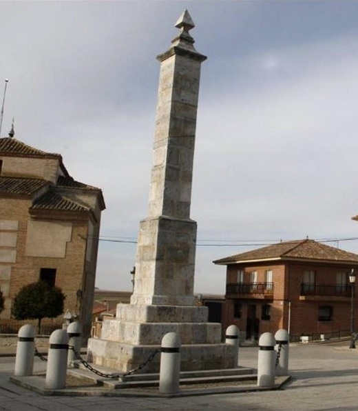 Monolito en memoria de los comuneros. - Foto: Ayuntamiento de Villalar