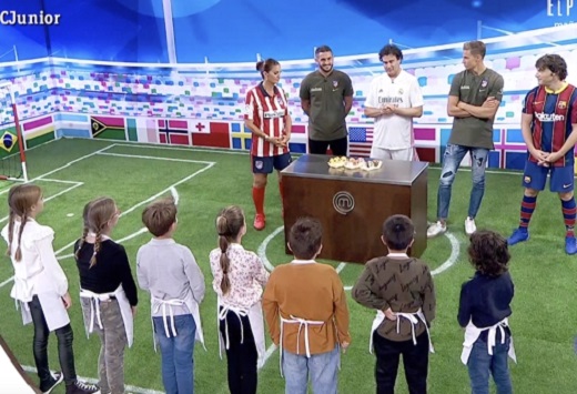 Los futbolistas Koke y Llorente visitaron el plató - RTVE