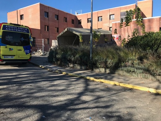 El Hospital de Medina del Campo es el de menor tasa de ocupación y de casos de COVID-19 de todo Castilla y León.