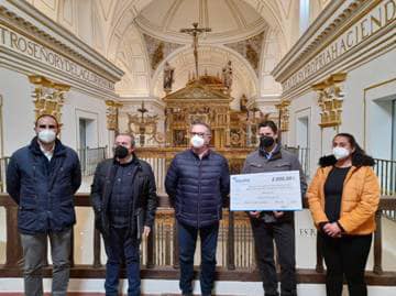 Aqualia colaboran en la reconstrucción del calvario de la reja del Hospital Simón Ruiz, que llevará a cabo la Asociación para la Reconstrucción de la Ermita del Hospital.