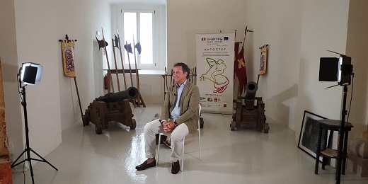 ¡Hoy estamos grabando con el programa Emprende en TVE desde Medina del Campo! Juanma Romero Luis Oliván Jiménez