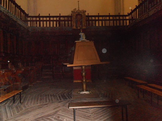 Sillería Iglesia Colegiata de San Antolín de Medina del Campo.