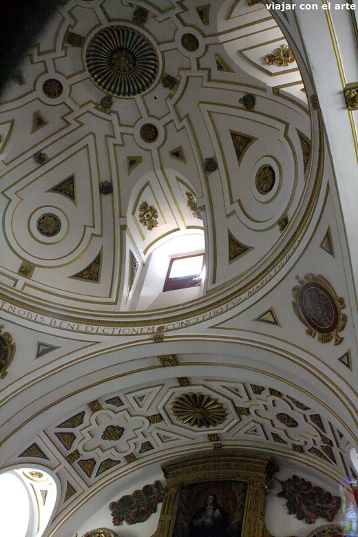Detalle de la cúpula de la capilla de los Quiñones