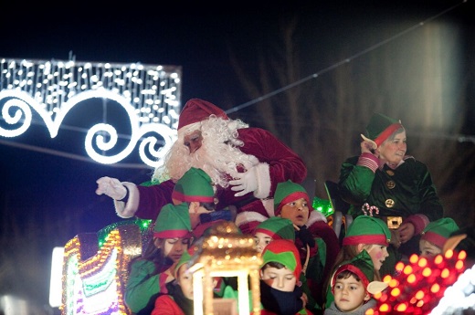 Papa Noel en Medina del Campo // Foto: Fermín Rodríguez