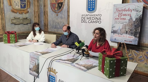 Medina del Campo apuesta por una mayor iluminación, y cambios en sus zonas de mercado y juegos para las ‘Navidades Blancas 2021-2022’.