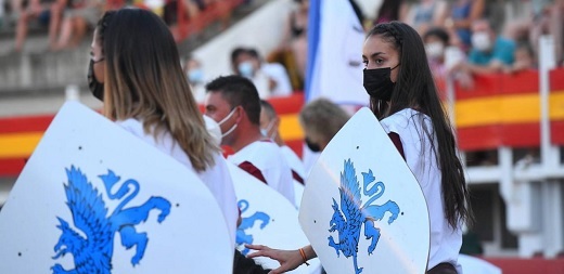 Participantes en el torneo medieval de Medina del Campo. / RODRIGO JIMÉNEZ 