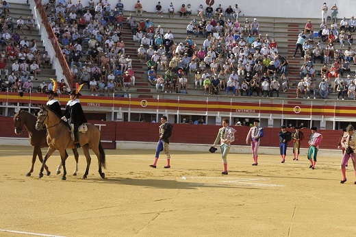 Corrida de toros del día 29 de agosto de 2021 en las Ferias y Fiesta de San Antolín de Medina del Campo