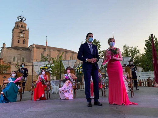 Celebrando el pregón de las Fiestas de San Antolín