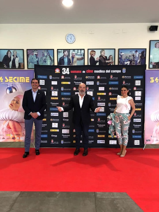 Antonio Resines en la rueda de prensa antes de recibir el Roel de HonorSEMANA CINE MEDINA DEL CAMPO