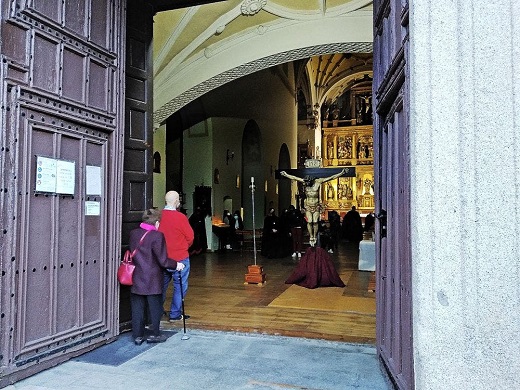 Semana Santa Medina del Campo 2021. Parroquia de Sntiago Apóstol