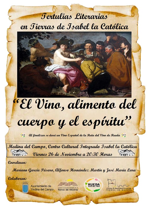 Cartel Tertulias Literarias octubre 2021