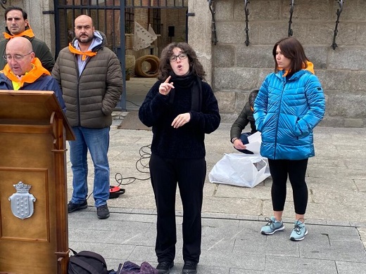 Juan Bautista Sanz protagoniza un emotivo manifiesto por el Día de las Personas con Discapacidad.