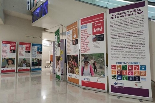 ‘Mujeres y niñas en la agenda 2030’, nueva exposición en el IES Gómez Pereira