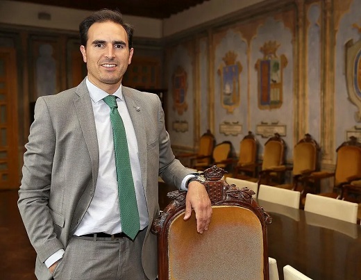 El alcalde de Medina del Campo, Guzmán Gómez. - Foto: J. Tajes