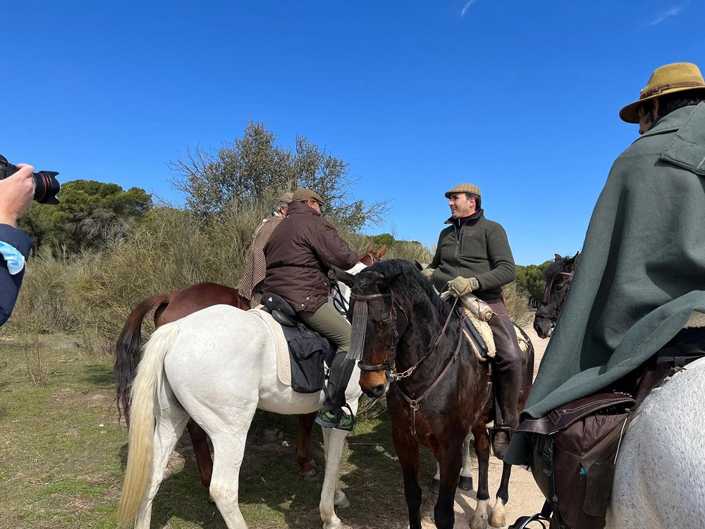 Llegan los jinetes de la Ruta Nebrisense a Medina del Campo. (REGRESAMOS)