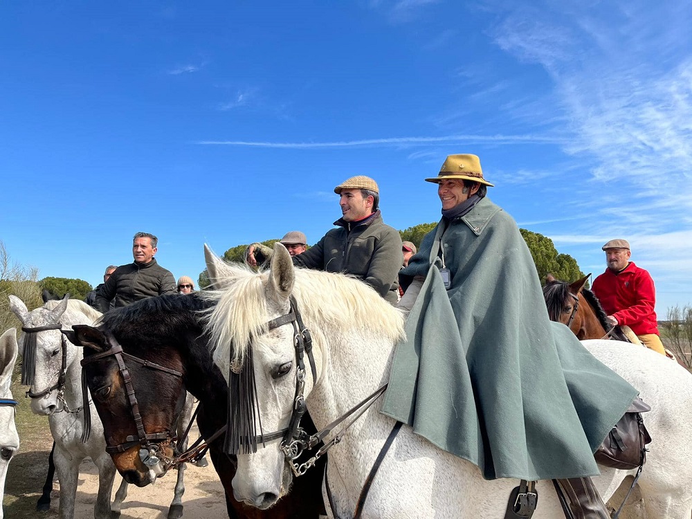 Llegan los jinetes de la Ruta Nebrisense a Medina del Campo. (REGRESAMOS)