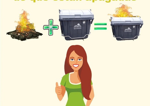 Campaña explicativa sobre la manera de tratar las cenizas de estufas para evitar daños / Cadena Ser