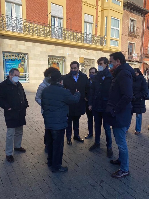 Pablo Montesinos visita Medina del Campo.