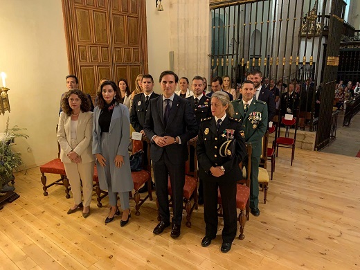 Actos en honor al patrón de la Policía Nacional.