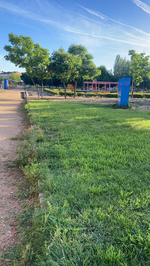 Gana Medina vuelve a solicitar mejoras en el mantenimiento y limpieza del Parque Villa de las Ferias y resto de parques y jardines.