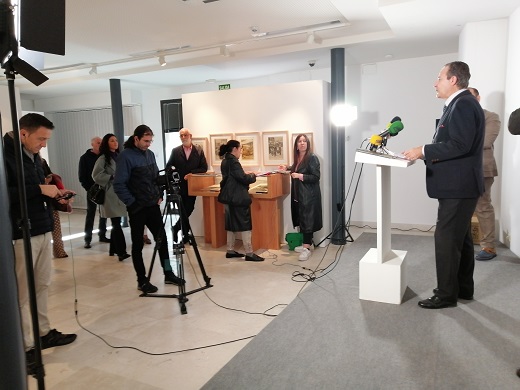 Acto de inauguración de la exposición “Mercados de Navidad del siglo XIX. Colección Nacimiento Tradicional Peña Martín”. Del 9 noviembre 2022 – al 8 enero 2023.  (REGRESAMOS)