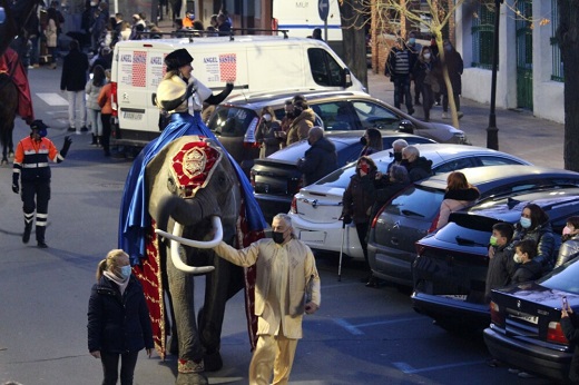 La Cabalgata de Reyes del día 5 podría volver a contar con un elefante en Medina del Campo.