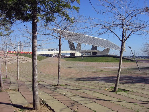 Plaza del Fórum, en Barcelona