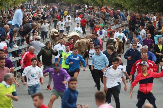 Encierro 6 de septiembre de 2022 en Medina del Campo