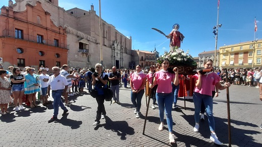 La procesión de San Antolín en Medina del Campo, en imágenes.